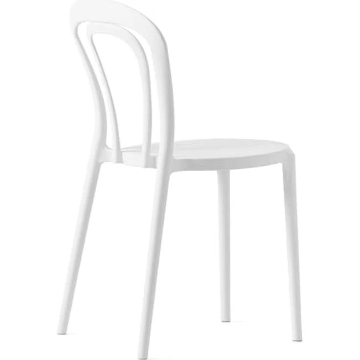 Connubia, 2 Stühle CAFFÉ Polypropylen Weiss Optik MATT – Bild 6