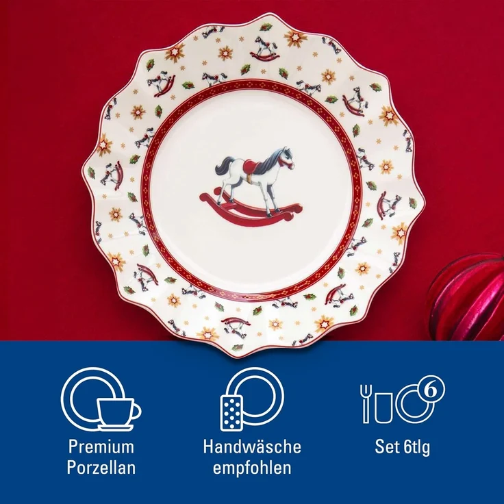 Villeroy & Boch Toy's Delight Frühstücks-Set 6-teilig Schaukelpferd – Bild 2