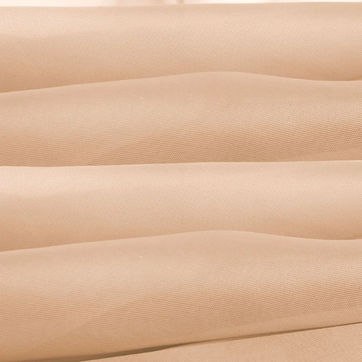 Bestlivings Transparente Beige Gardine mit Ösen 2er Pack (B140 x L175), viele Varianten erhältlich – Bild 4