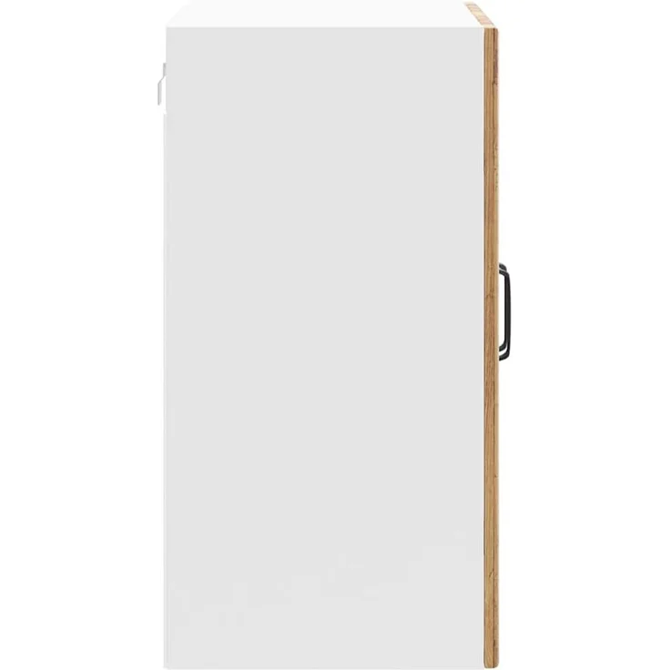 vidaXL Küchen-Hängeschrank mit Glastür Lucca Altholz-Optik Holzwerkstoff 853915 – Bild 7