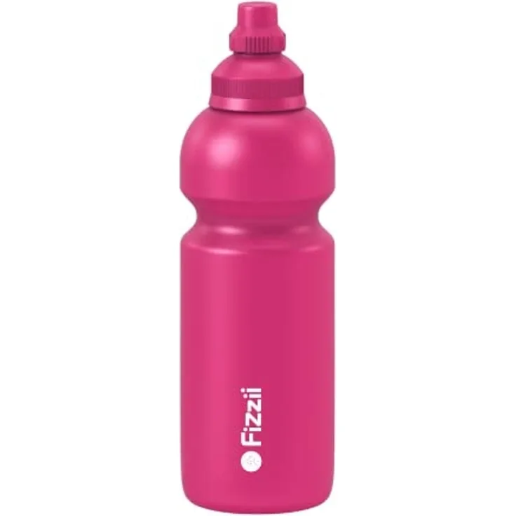Fizzii Trinkflasche Unifarben & Sprudelsicher 600ml
