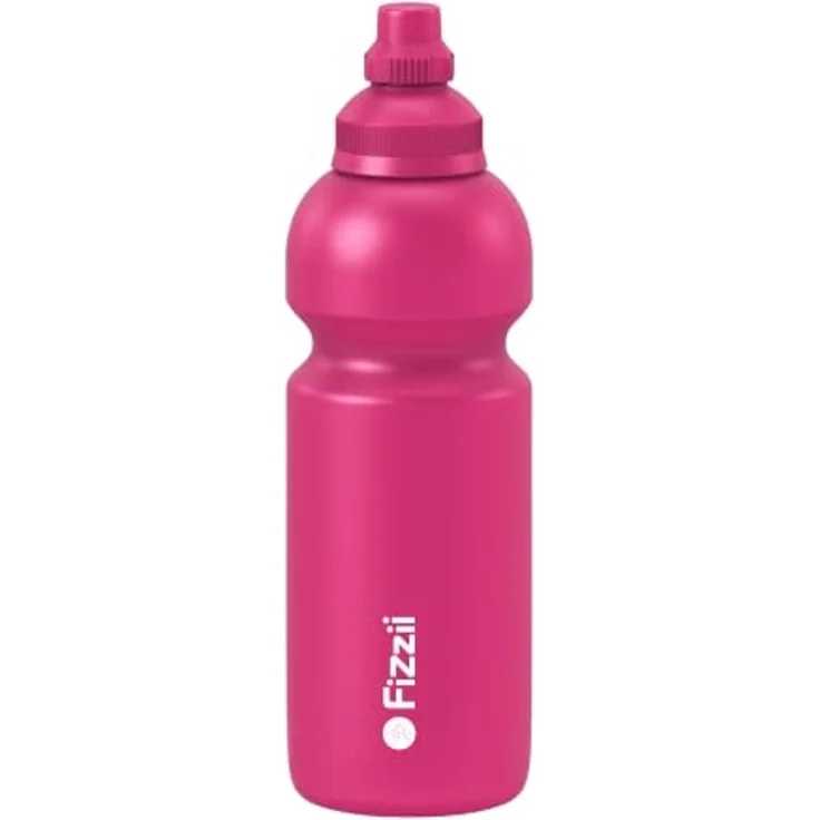 Fizzii Trinkflasche Unifarben & Sprudelsicher 600ml – Bild 1