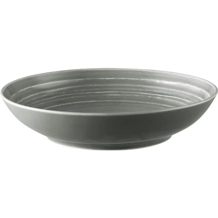 Seltmann Weiden Terra Suppenteller, Grau, Keramik, Ø 21,2 cm, 6er Set, spülmaschinenfest, mikrowellenfest, ofenfest