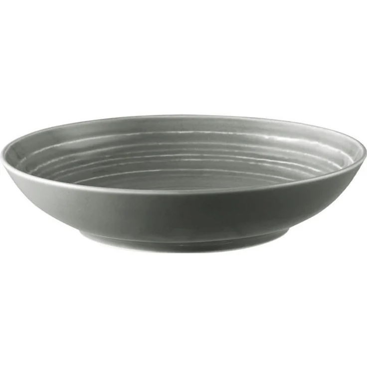 Seltmann Weiden Terra Suppenteller, Grau, Keramik, Ø 21,2 cm, 6er Set, spülmaschinenfest, mikrowellenfest, ofenfest