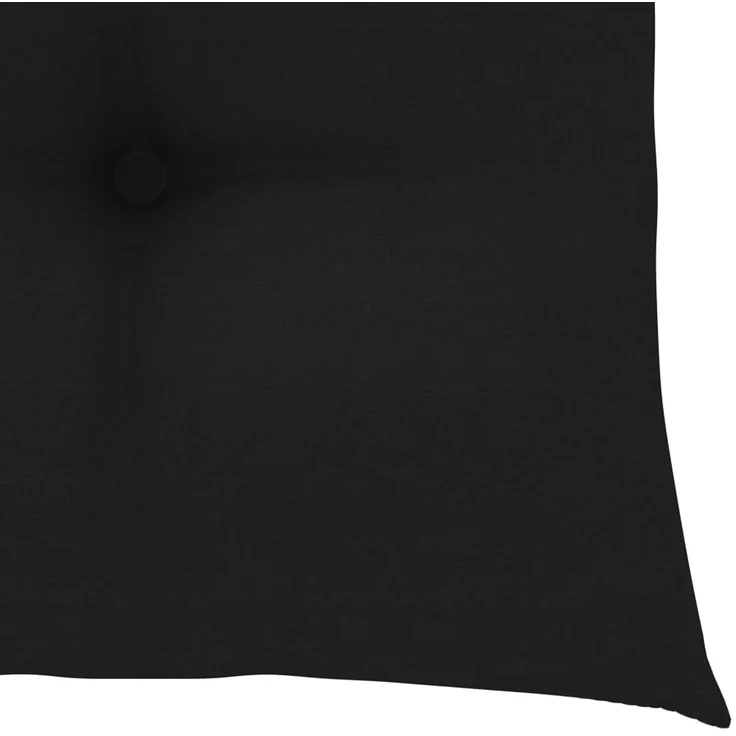 vidaXL Gartenstühle 2 Stk. mit Schwarzen Kissen Massivholz Teak 3062455 – Bild 9