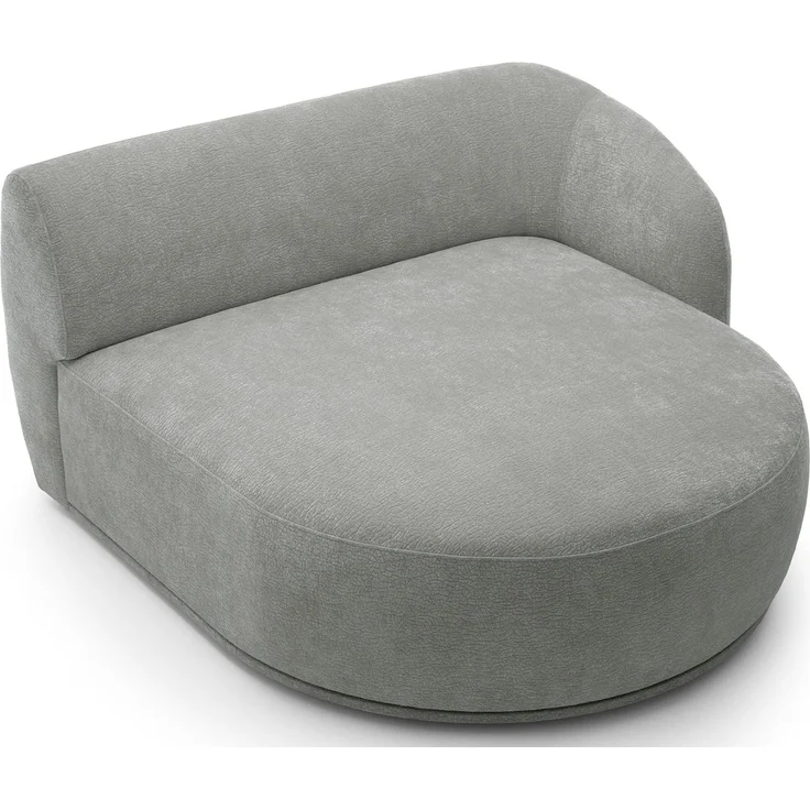Selsey 'Bommo' Ecksofa rechts L-Form, Chenille Grau, 288 cm – Bild 9