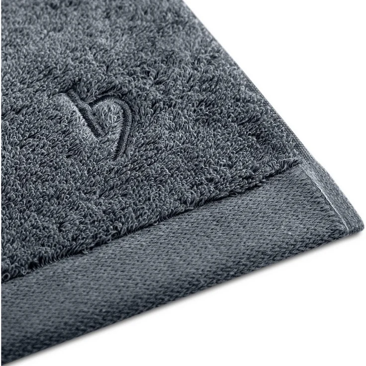 herzbach home Handtuch Set Pura, (6-St), 6er Set, 550g/m², Premium-Qualität, 100% Baumwolle, einfarbig – Bild 2