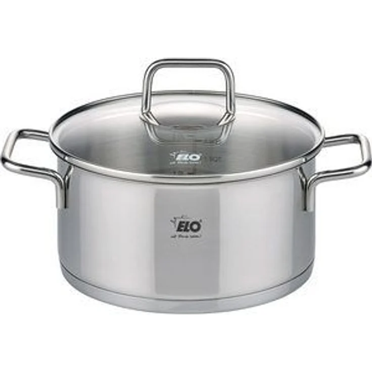 Elo Bratentopf Citrin, Edelstahl 18/8 (1-tlg), Induktion, Ø 20 cm – Bild 4