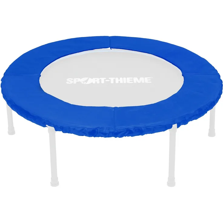 Sport-Thieme Trampolin-Randabdeckung "Fix und Flex Pro", Sicherheit durch hochverdichteten Schaumstoff, ø 125 cm, blau