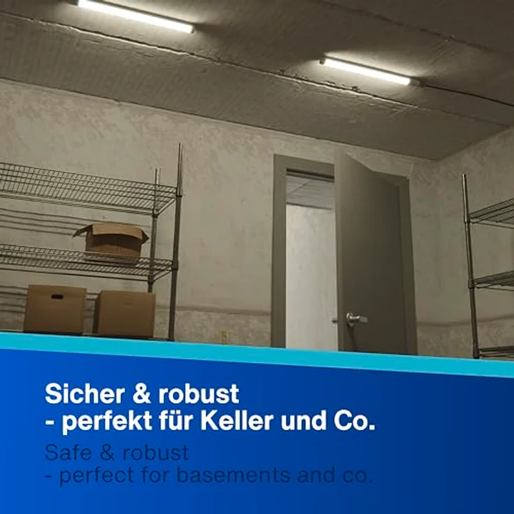 REV Feuchtraumleuchte LED Slim Pro 12W 1200 lm 60 cm IP65 – Bild 8