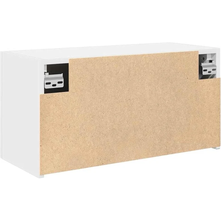 vidaXL Bad-Wandschrank Weiß 60x25x30 cm Holzwerkstoff 860058 – Bild 7