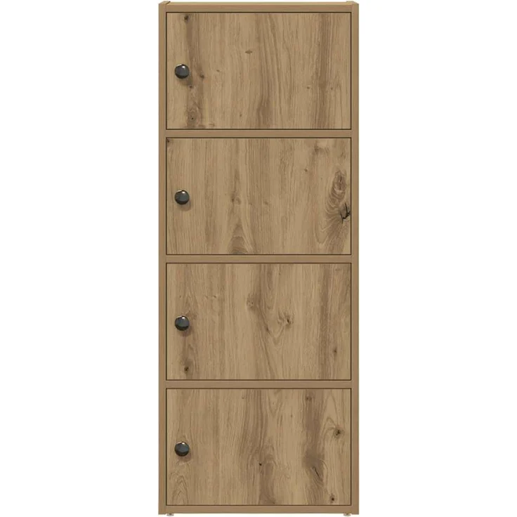 vidaXL Bücherregal Artisan-Eiche 40x24x102 cm Holzwerkstoff 860381 – Bild 4
