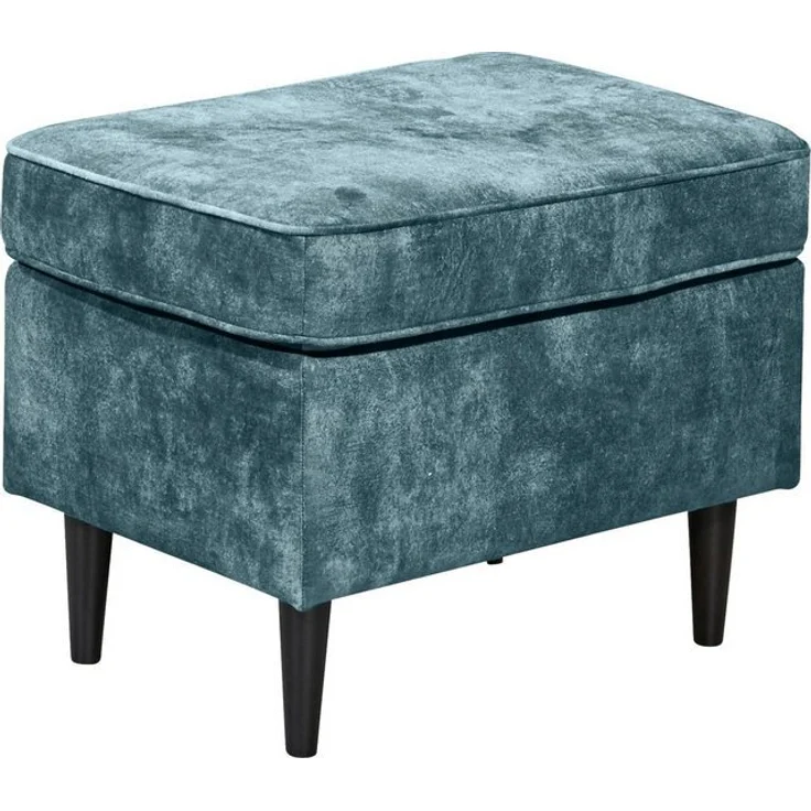 ED EXCITING DESIGN Hocker Oskar, mit Massivholzfüßen – Bild 4
