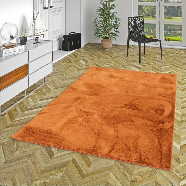 Pergamon Fellteppich Fellteppich Luxus Super Soft Plush, Rechteckig, Höhe: 25 mm – Bild 1
