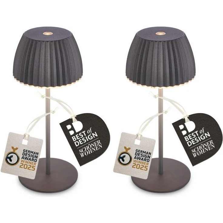 Briloner Leuchten LED Außen-Tischleuchte RIFFLE 7685025 – Bild 1