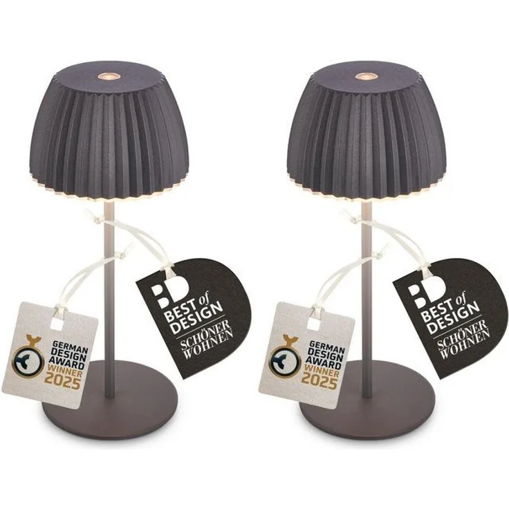 Briloner Leuchten LED Außen-Tischleuchte RIFFLE 7685025