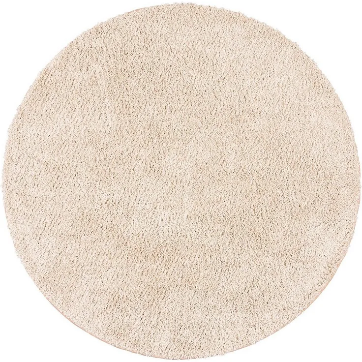 Snapstyle Hochflor-Teppich Milano, Luxus Hochflor Langflor Rund, Höhe: 43 mm, schadstoffgeprüft