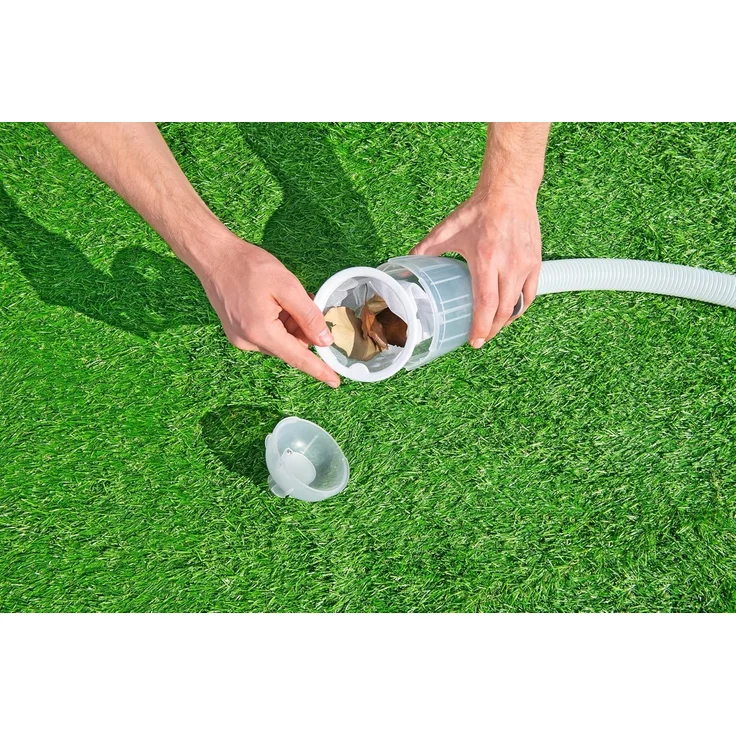 Poolpflege Basis-Set AquaClean™ mit pumpenbetriebenem Poolsauger & Kescher für Poolgrößen bis 610 cm – Bild 15