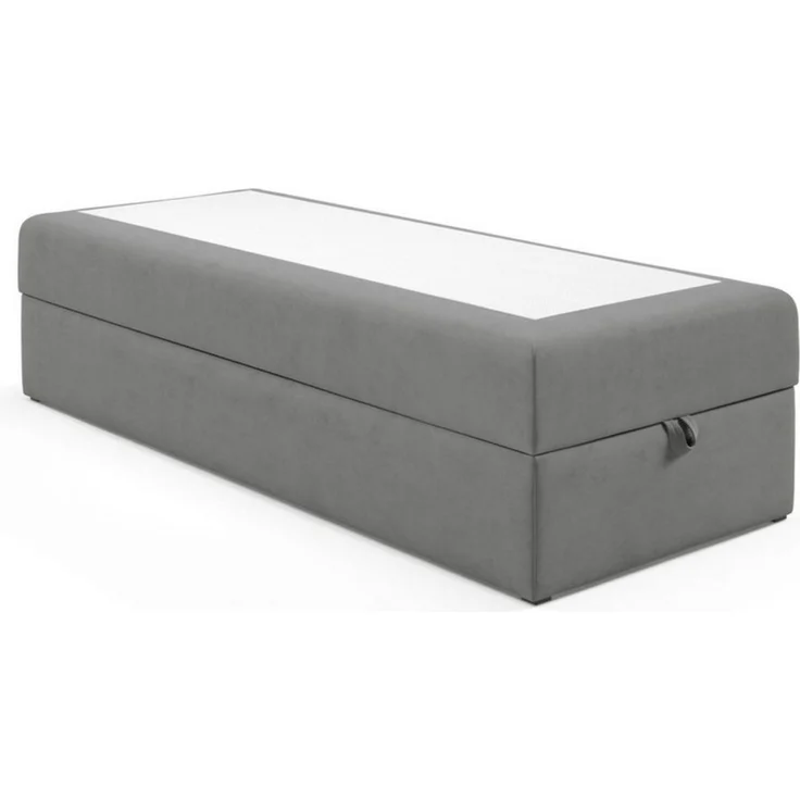 Best for Home Boxspringbett Elegantes Single Boxspringbett mit Bonellmatratze – Hotelstil (Boxbett, Rahmenbett, Gästebett, Jugendbett, Kinderbett, 70x200 80x200 90x200 100x200 cm), mit oder o. Topper, verschiedene Liefermöglichkeiten – Bild 1