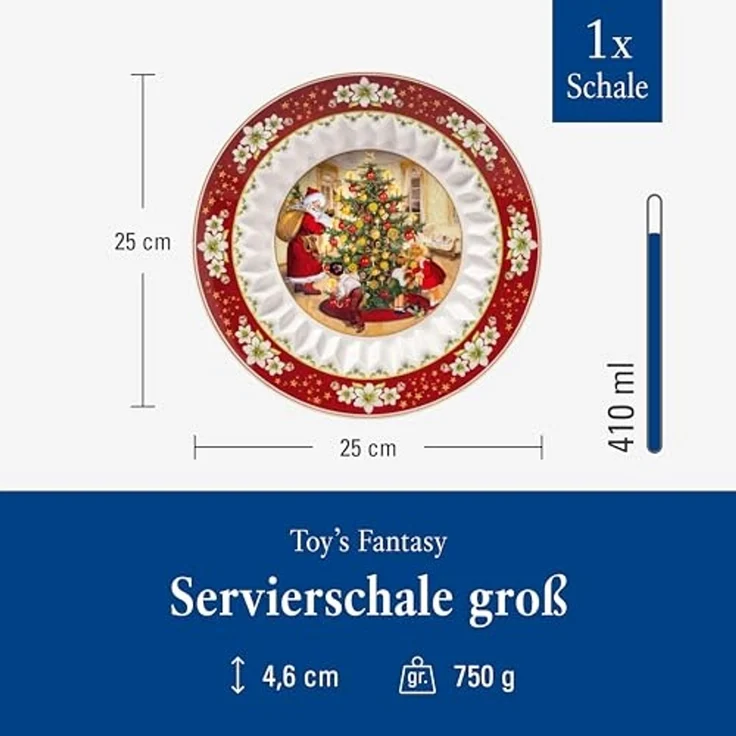 Villeroy & Boch Toy's Fantasy Schale ø 25,2 cm "Bescherung" – Bild 3