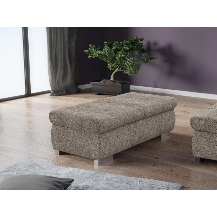 Polsterhocker Orkan Groß (Farbe: Coral 50) – Bild 2