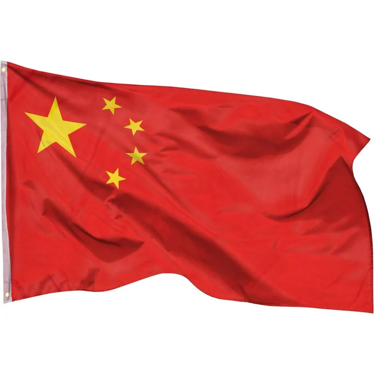 PHENO FLAGS China Flagge 90x150 cm - wetterbeständige Fahne mit Messingösen, 100% Polyester, robuste Doppelnaht & in lebendigen Farben - ideal für Flaggen-Liebhaber