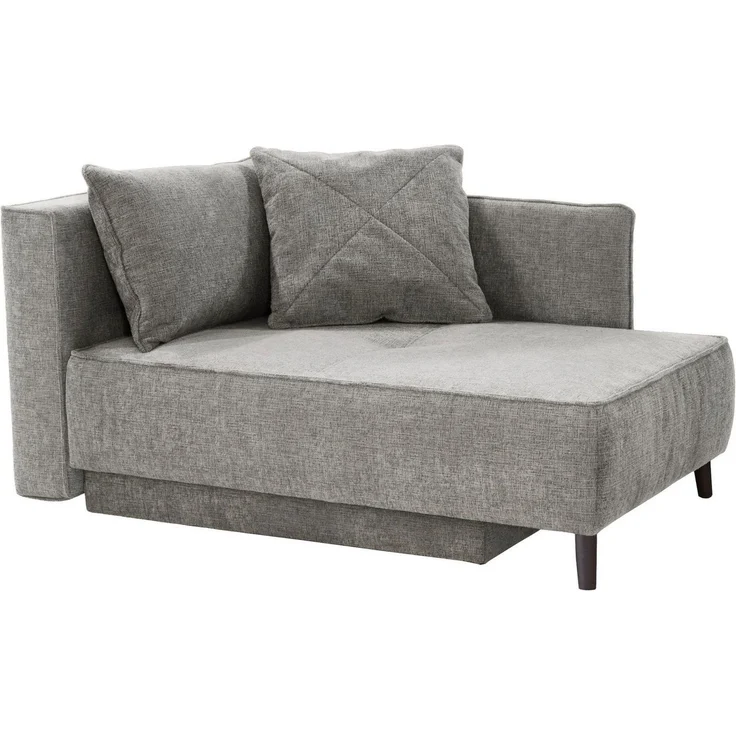 Jockenhöfer Gruppe Recamiere Rex, B: 155 cm, Liegefläche: 88x200 cm, optional mit Topper, mit Schlaffunktion, Bettkasten & Zierkissen, Federkern – Bild 2