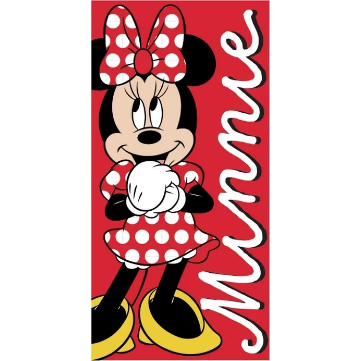 Disney Minnie Mouse Badetuch Strandtuch Duschtuch 70x140cm Baumwolle