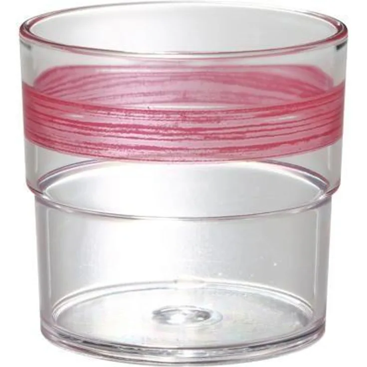 Trinkglas SAN 230ml rot