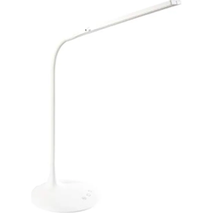 GENIE Schreibtischlampe TL48 LED, flexible Lampe mit Touch-Sensoren und Akku, schwarz