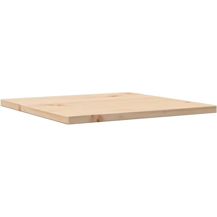 vidaXL Tischplatte 50x50x1,7 cm Quadratisch Massivholz Kiefer 847410 – Bild 4