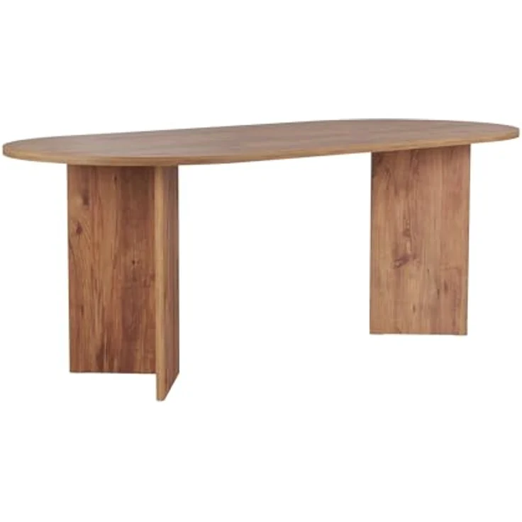 Elegant Atlantic Pine Dining Table, 200 x 90 x 75 cm | 100% Melamine Coated Particle Board, 25 mm Thick | Perfect for Modern Dining Spaces – Bild 6