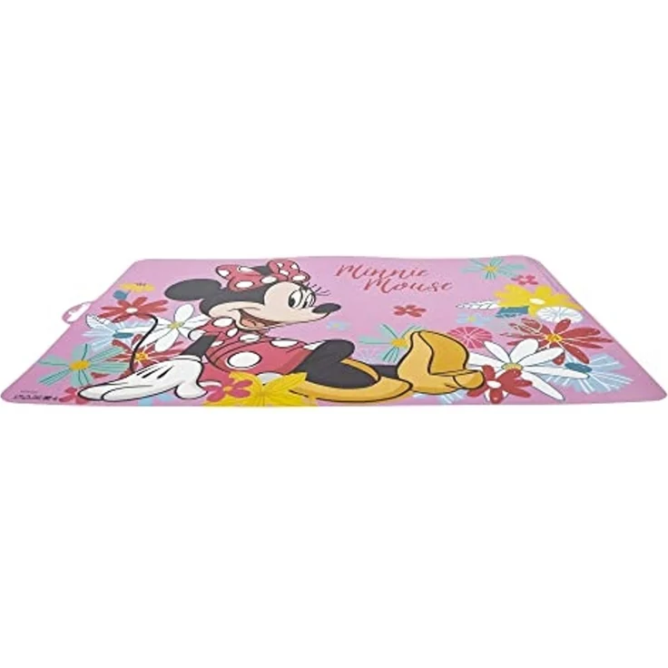 Tischunterlage Zeichentrickmotiv 41x28 cm Platzdeckchen Unterlage Malen Speisen Minnie Mouse – Bild 2