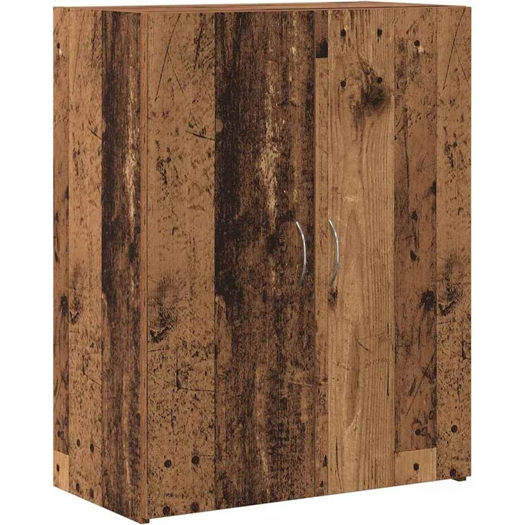 vidaXL Büroschrank Altholz 70 x 32 x 77.5 cm Holzwerkstoff 869120 – Bild 2