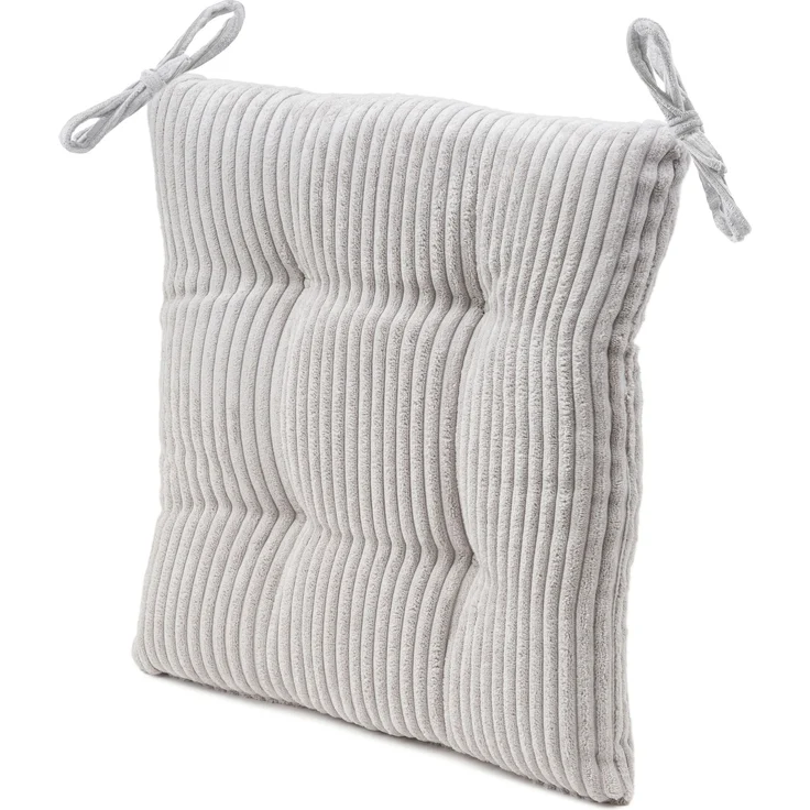 GÖZZE Sitzkissen ANAFI LBH 40x40x6 cm silber Bodenkissen Sitzsack – Bild 2