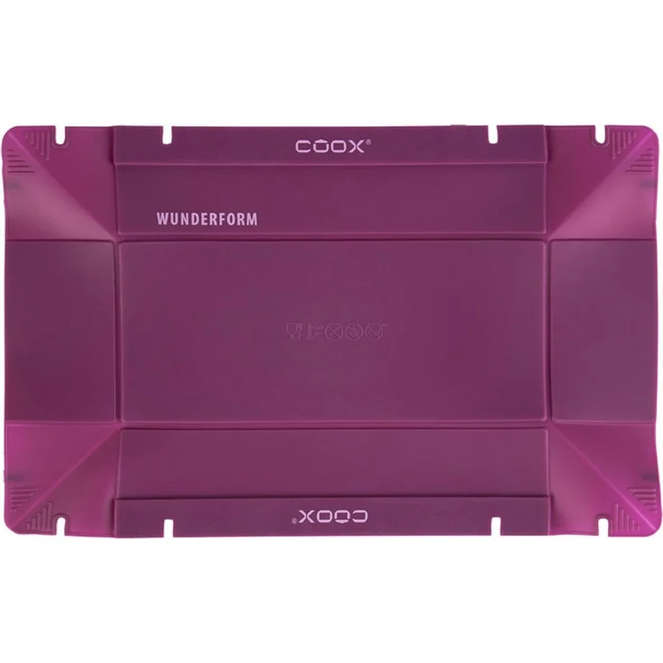 coox Backform coox WUNDERFORM Basic M in lila die erste faltbare Kastenform Backform – Bild 1