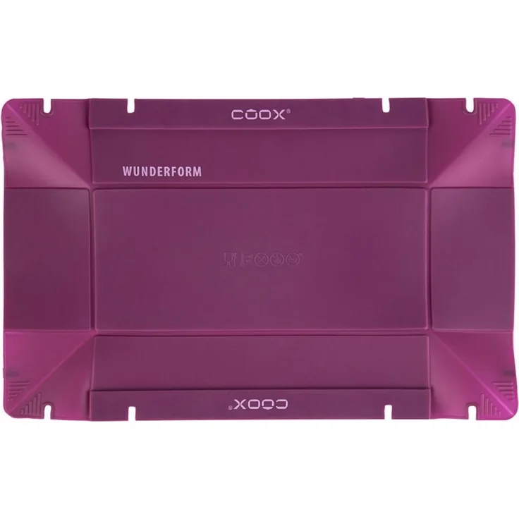 coox Backform coox WUNDERFORM Basic M in lila die erste faltbare Kastenform Backform