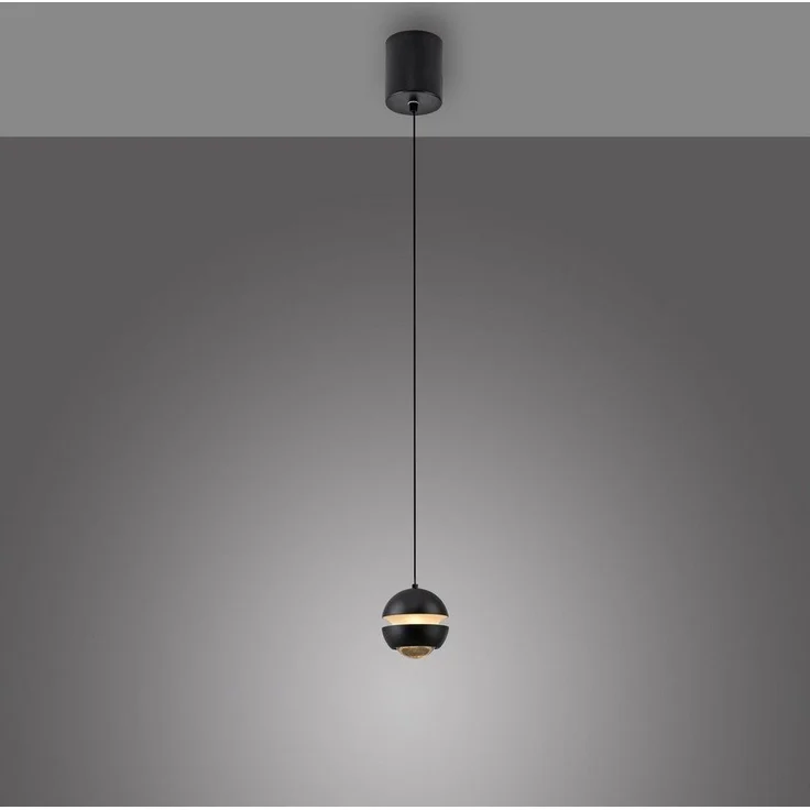 SCHÖNER WOHNEN-Kollektion LED Pendelleuchte LED Pendellampe LINI, höhenverstellbar, 1x LED Board, warmweiß, Comfort Lift höhenverstellbar, Lichtfarbe warmweiß – Bild 2