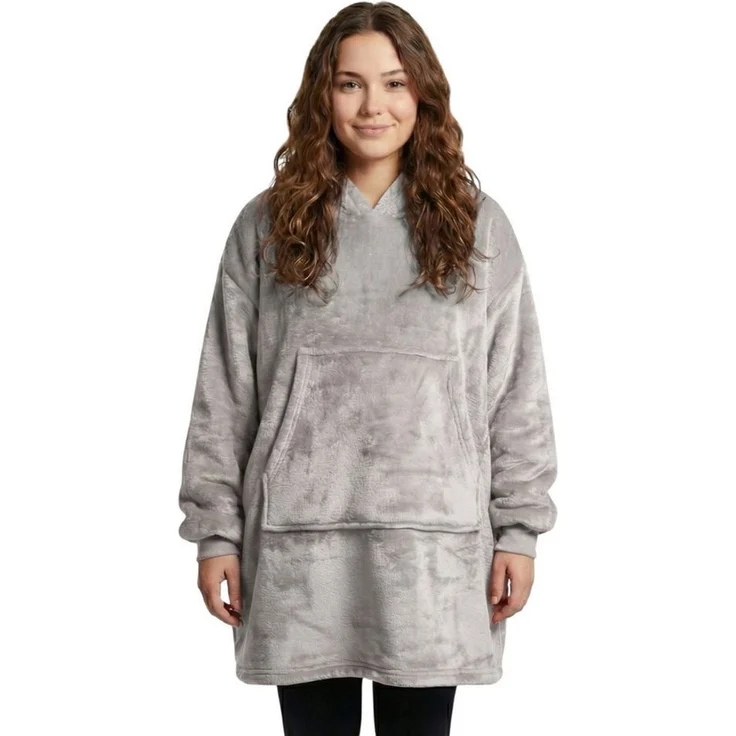 Wohndecke IamFlauschi Hoodie Decke mit Ärmeln, Kapuze und Kängurutasche, NYVI, Tragbare Flanell Decke zum Anziehen für Erwachsene & Jugendliche – Bild 5