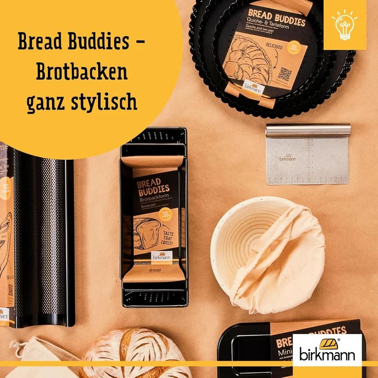 Birkmann Brotbackform Bread Buddies 38.5 x 28 cm – Bild 3