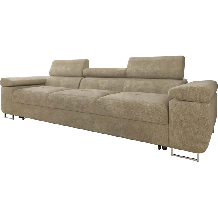 Schlafsofa Torezio III Bis mit Einstellbare Kopfstützen (Farbe: Lumo 30) – Bild 1