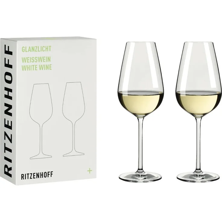 Ritzenhoff 8011002 Weißweinglas-Set #1 GLANZLICHT RDT 2024 in Geschenkbox