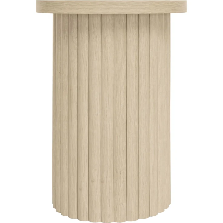 Rundes Couchtisch-Set im 2er-Pack–MDF mit natürlicher Holzoptik,Ø 68.7cm & Ø 40.1cm,stabil und modern – Bild 8