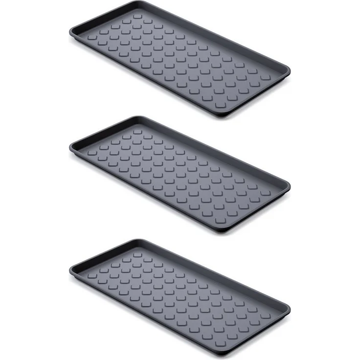 Garronda Schuhabtropfschale Schuhabstropfschale Schuhablage 72 x 35 cm PVC GD-0052 – Bild 2