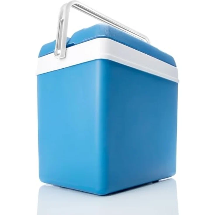 BigDean Thermobehälter Kühlbox 24 Liter blau/weiß - Isolierbox mit bis zu 11 Std. Kühlung, Kunststoff, (Packung, 1-tlg, Kühlbox), bis zu 14h kalt – Bild 7