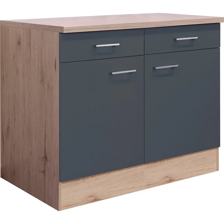 Flex-Well Unterschrank Morena (B x H x T) 100 x 85 x 60 cm, für viel Stauraum – Bild 1