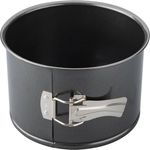 Zenker Springform Extra Hoch – 18cm Durchmesser – Black Metallic Stahlblech mit Antihaftbeschichtung – Ideal für Hohe Torten und italienische Panettone – Made in Germany