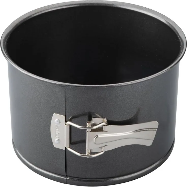 Zenker Springform Extra Hoch – 18cm Durchmesser – Black Metallic Stahlblech mit Antihaftbeschichtung – Ideal für Hohe Torten und italienische Panettone – Made in Germany