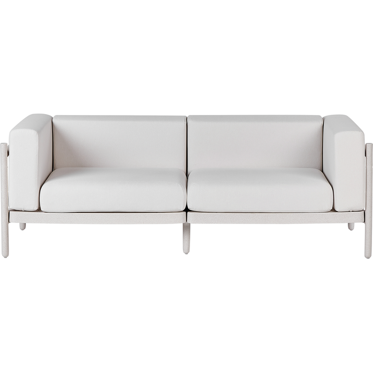 2 Sitzer Sofa Helles Beige FERRETTI