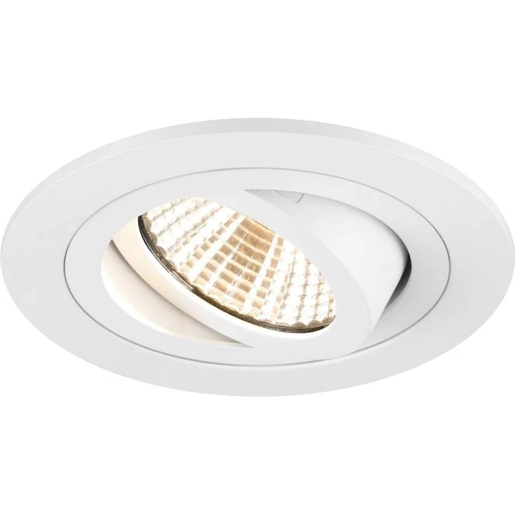SLV 1007401 NEW TRIA® 75 Deckeneinbauleuchte 2700K 38° rund weiß – Bild 1